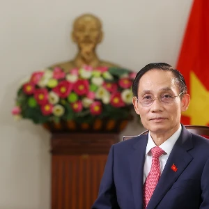 Ủy viên Bộ Chính trị, Bộ trưởng Ngoại giao Lê Hoài Trung Ảnh: Bộ Ngoại giao.