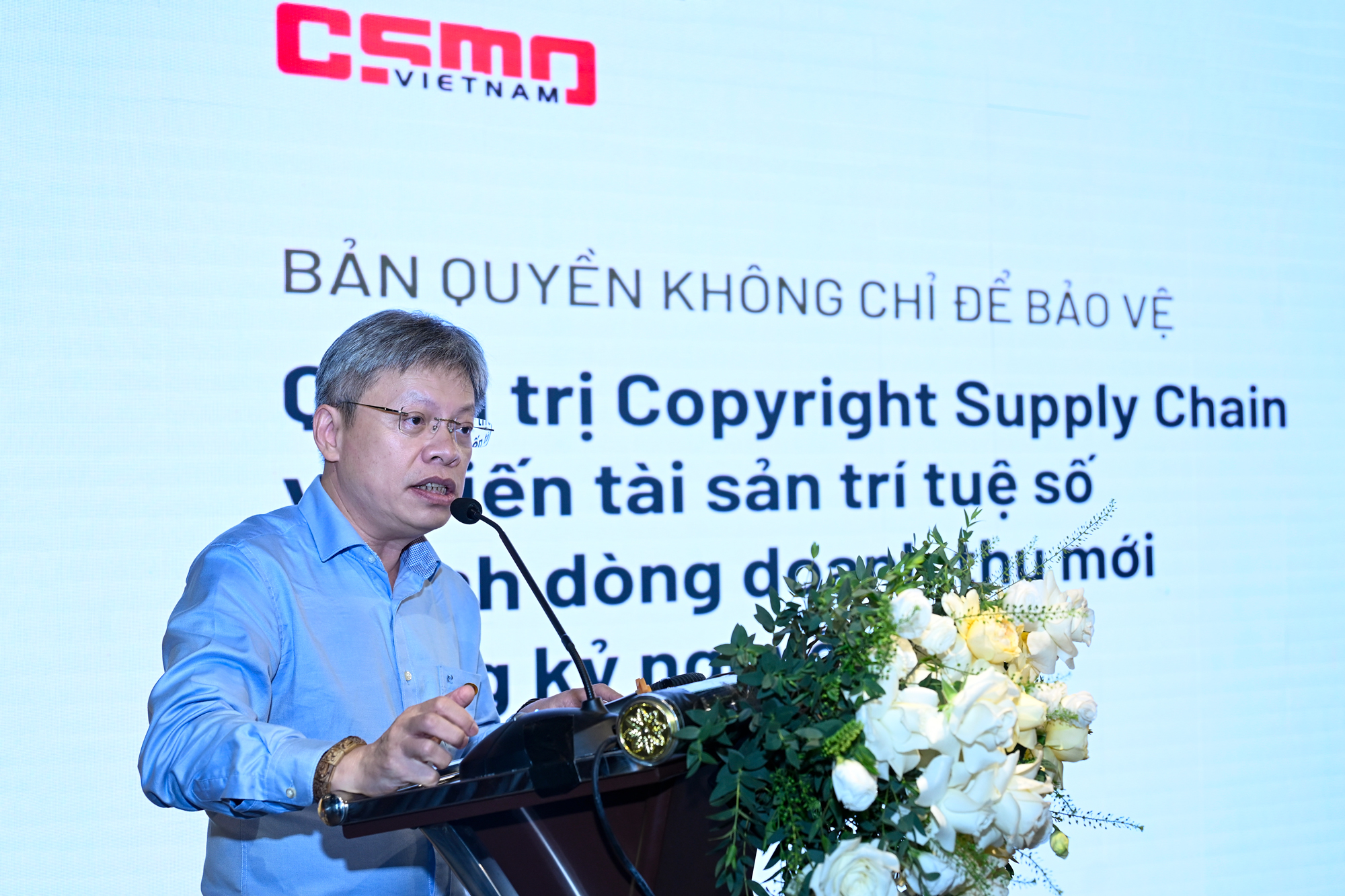 Theo&nbsp;ông Lê Quốc Vinh,&nbsp;thay vì chỉ coi quyền tác giả là công cụ phòng vệ trước các hành vi vi phạm, doanh nghiệp cần xem đây là một loại tài sản có khả năng tạo ra doanh thu và lợi thế cạnh tranh lâu dài. Ảnh: VACD