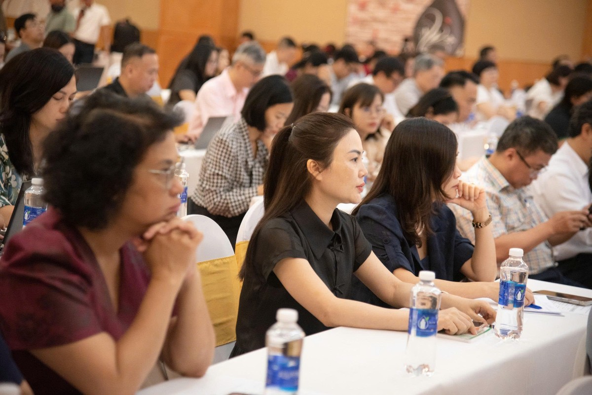 Các đại biểu dự Hội nghị tập huấn. Ảnh: Như Nguyệt.