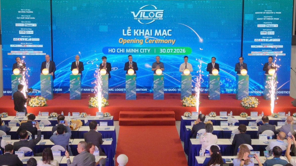 Triển lãm Quốc tế Logistics Việt Nam lần thứ 4 (VILOG 2026) tại TP. Hồ Chí Minh từ 30/7-1/8. Ảnh: Vinexad
