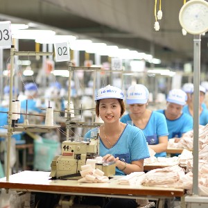 Tăng trưởng lợi nhuận của Vinatex hoàn toàn đến từ hoạt động sản xuất kinh doanh. Ảnh: Vinatex.