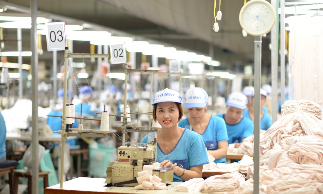 Tăng trưởng lợi nhuận của Vinatex hoàn toàn đến từ hoạt động sản xuất kinh doanh. Ảnh: Vinatex.