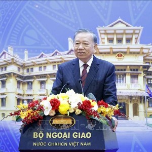 Tổng Bí thư, Chủ tịch nước Tô Lâm phát biểu. Ảnh: Thống Nhất/TTXVN