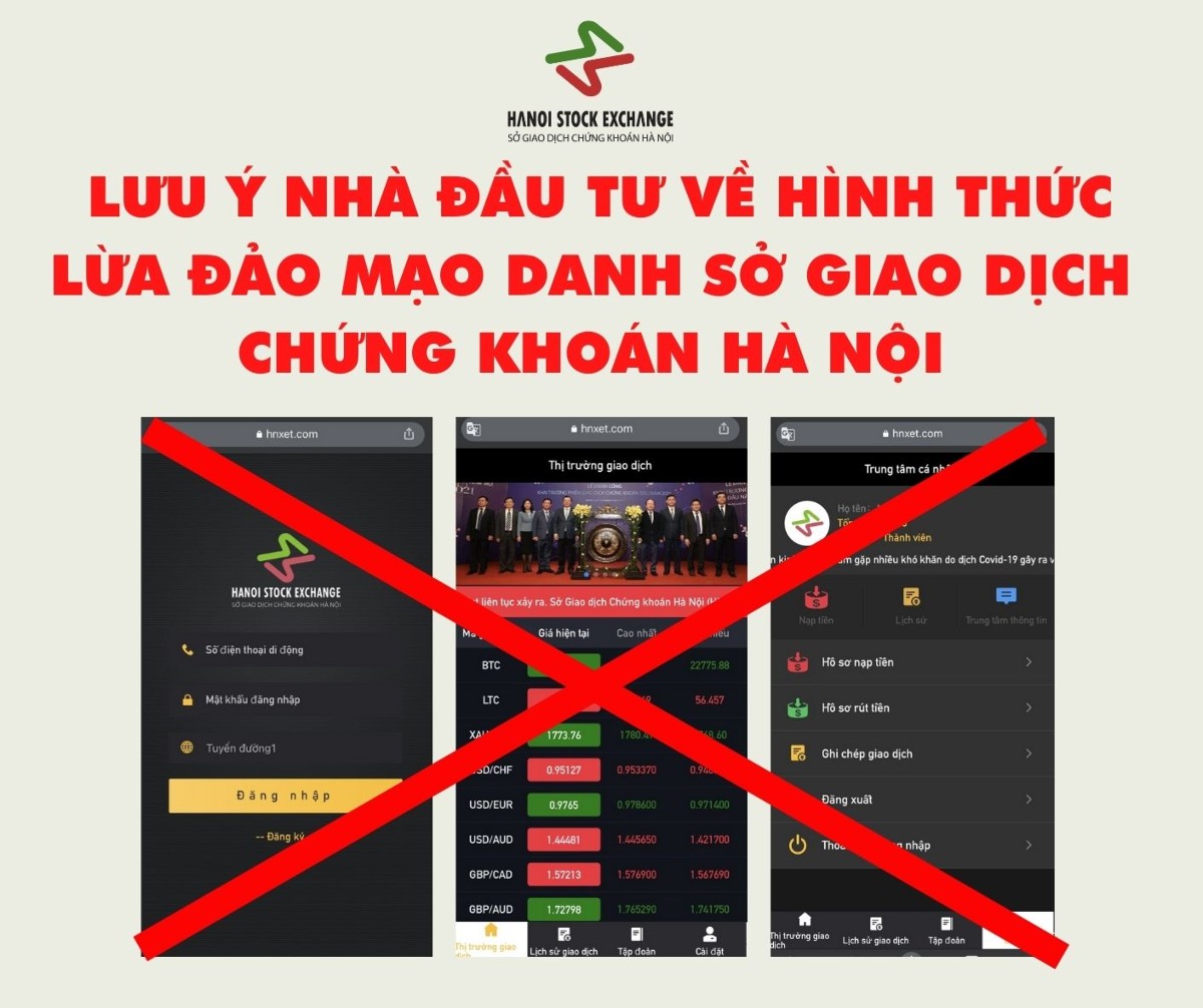 Ảnh minh họa từ HNX.