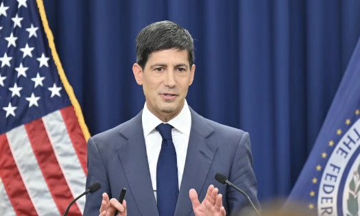 Chủ tịch Fed Kevin Warsh tại buổi họp báo sau cuộc họp Fed ngày 29/7/2026 - Ảnh chụp màn hình.