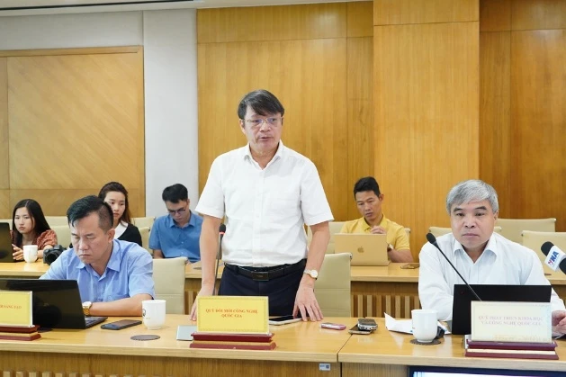 Ông Tạ Việt Dũng, Phó Giám đốc Quỹ NATIF. Ảnh: MST.