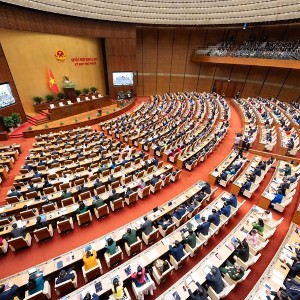 Quang cảnh Phiên khai mạc Kỳ họp thứ Nhất, Quốc hội khoá XVI. Ảnh: Quốc Hội