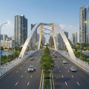 Phối cảnh cầu Thủ Thiêm 4 - Ảnh: Sở Xây dựng TP. Hồ Chí Minh.