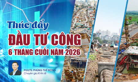 Thúc đẩy đầu tư công 6 tháng cuối năm 2026
