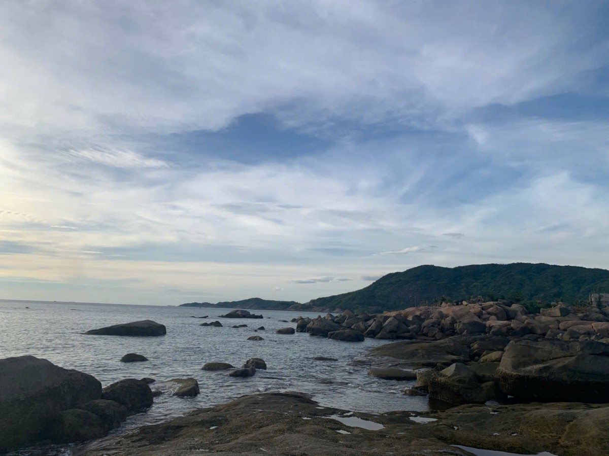 Bãi biển Kỳ Xuân, tỉnh Hà Tĩnh. Ảnh: Hoàng Việt