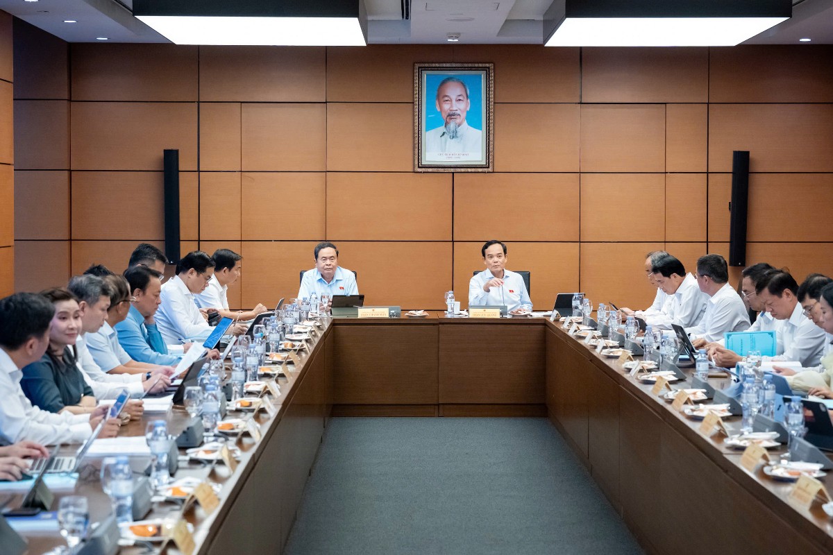 Quang cảnh Phiên họp tại Tổ 2. Ảnh: Cổng thông tin điện tử Quốc hội.