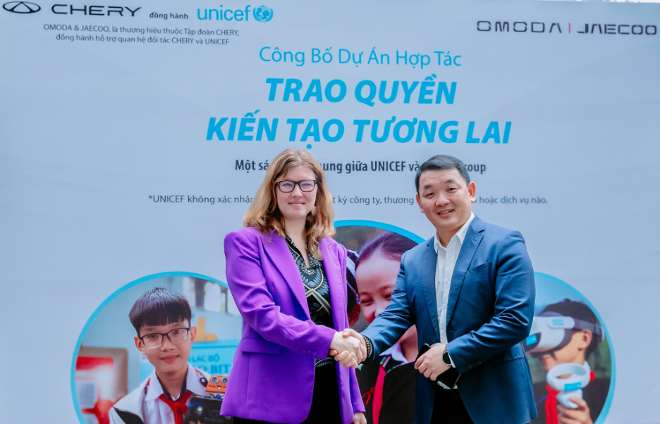 Omoda & Jaecoo’s contribution has enabled UNICEF to support learning, well-being, school-to-work transition, and human capital development.