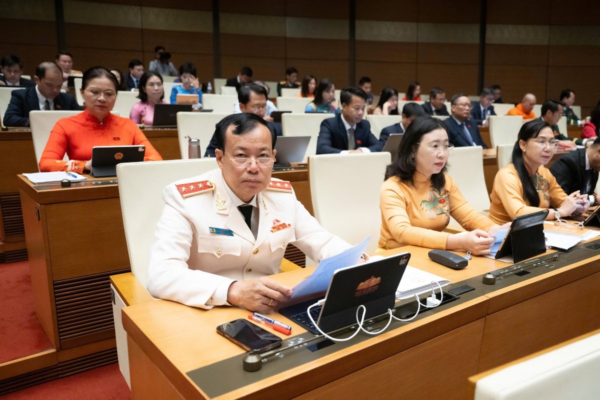 Các đại biểu Quốc hội tại Phiên họp. Ảnh: Quốc hội.