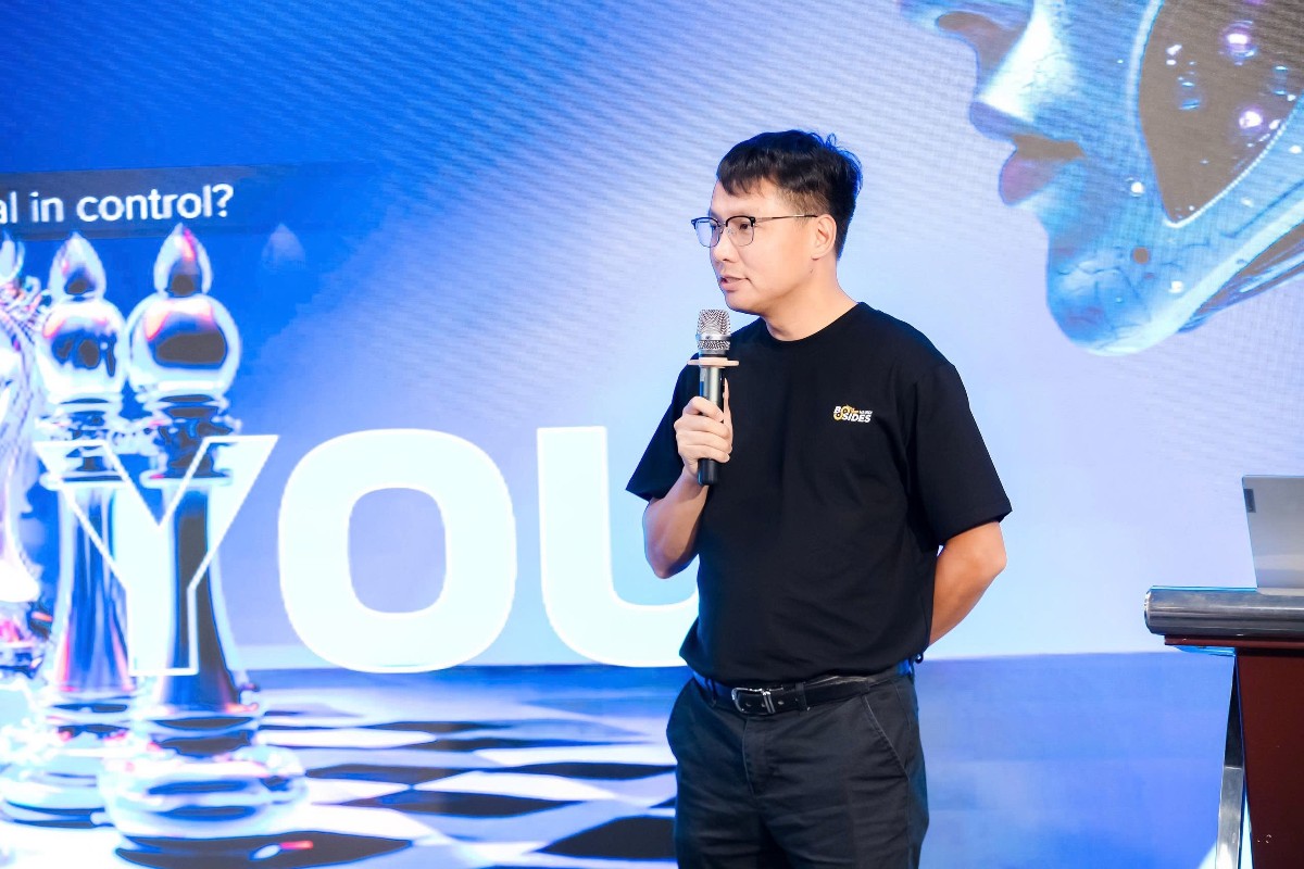 Ông Trương Đức Lượng, Chủ tịch HĐQT VSEC chia sẻ lý do đưa BSides Hanoi về Việt Nam.
