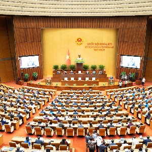 Quang cảnh Phiên khai mạc Kỳ họp không thường lệ lần thứ Nhất. Ảnh: Quốc hội