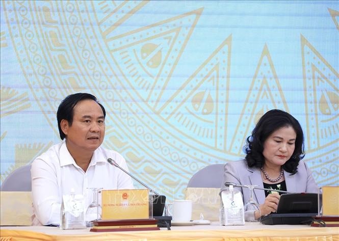 Thứ trưởng Bộ Nông nghiệp và Môi trường Võ Văn Hưng. Ảnh: Tuấn Anh - TTXVN