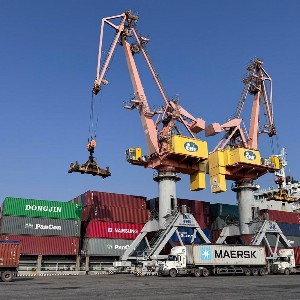 Hoạt động xuất, nhập khẩu hàng hóa của Việt Nam trong 7 tháng năm 2026 tiếp tục cho thấy những chuyển biến mạnh mẽ về quy mô kim ngạch. Ảnh: TTXVN.