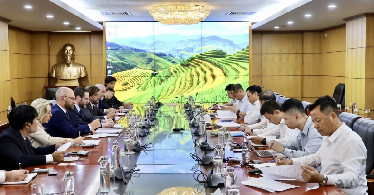 Toàn cảnh buổi làm việc. Ảnh: Mae.gov.vn / Phương Linh