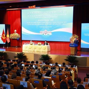 Phiên toàn thể Hội nghị Ngoại giao lần thứ 33. Ảnh: TTXVN