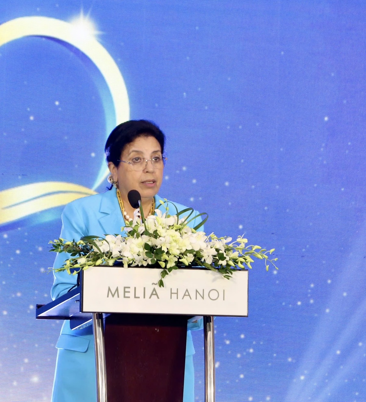Tiến sĩ Najat Mokhtar, Phó Tổng Giám đốc Cơ quan Năng lượng Nguyên tử Quốc tế (IAEA)