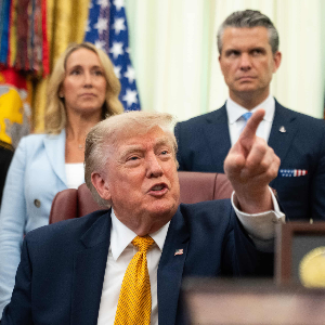 Tổng thống Mỹ Donald Trump - Ảnh: EPA