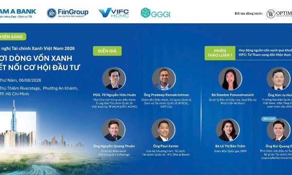 Hội nghị Tài chính Xanh Việt Nam 2026: Nơi dòng vốn xanh kết nối cơ hội đầu tư