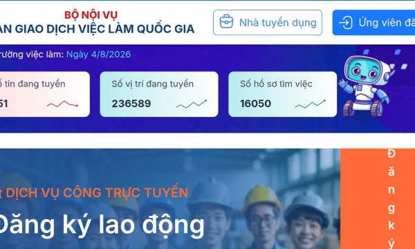 Kết nối cung, cầu trên Sàn Việc làm quốc gia còn khiêm tốn