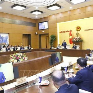 Quang cảnh cuộc làm việc. Ảnh: TTXVN.