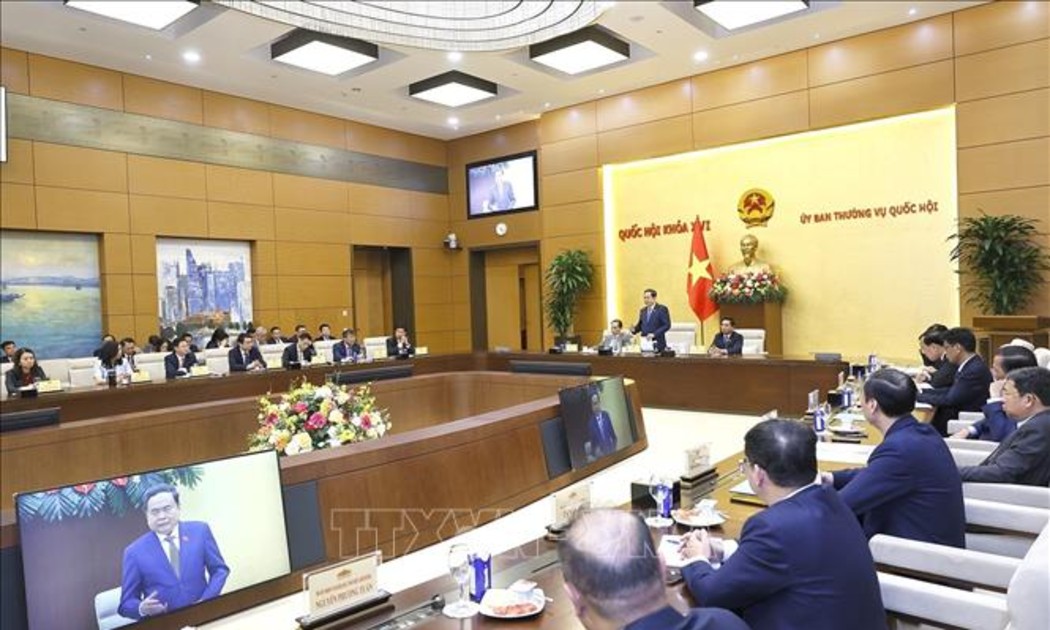 Quang cảnh cuộc làm việc. Ảnh: TTXVN.