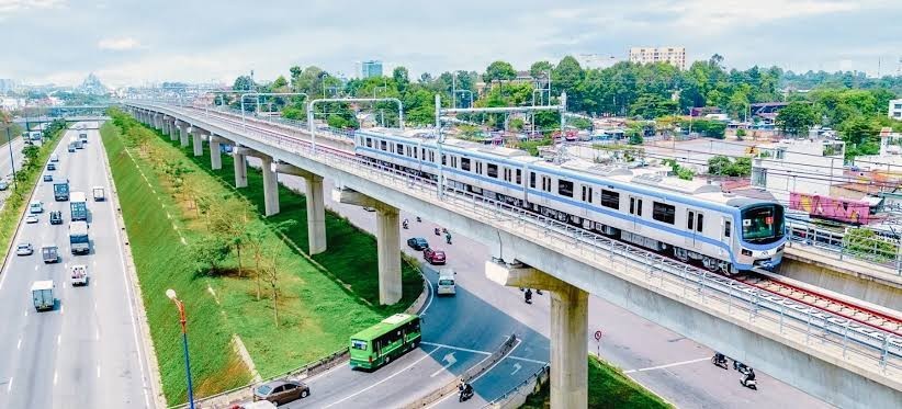 Giải ngân vốn đầu tư công 7 tháng đạt gần 42% kế hoạch. Nguồn ảnh: HCMC Metro