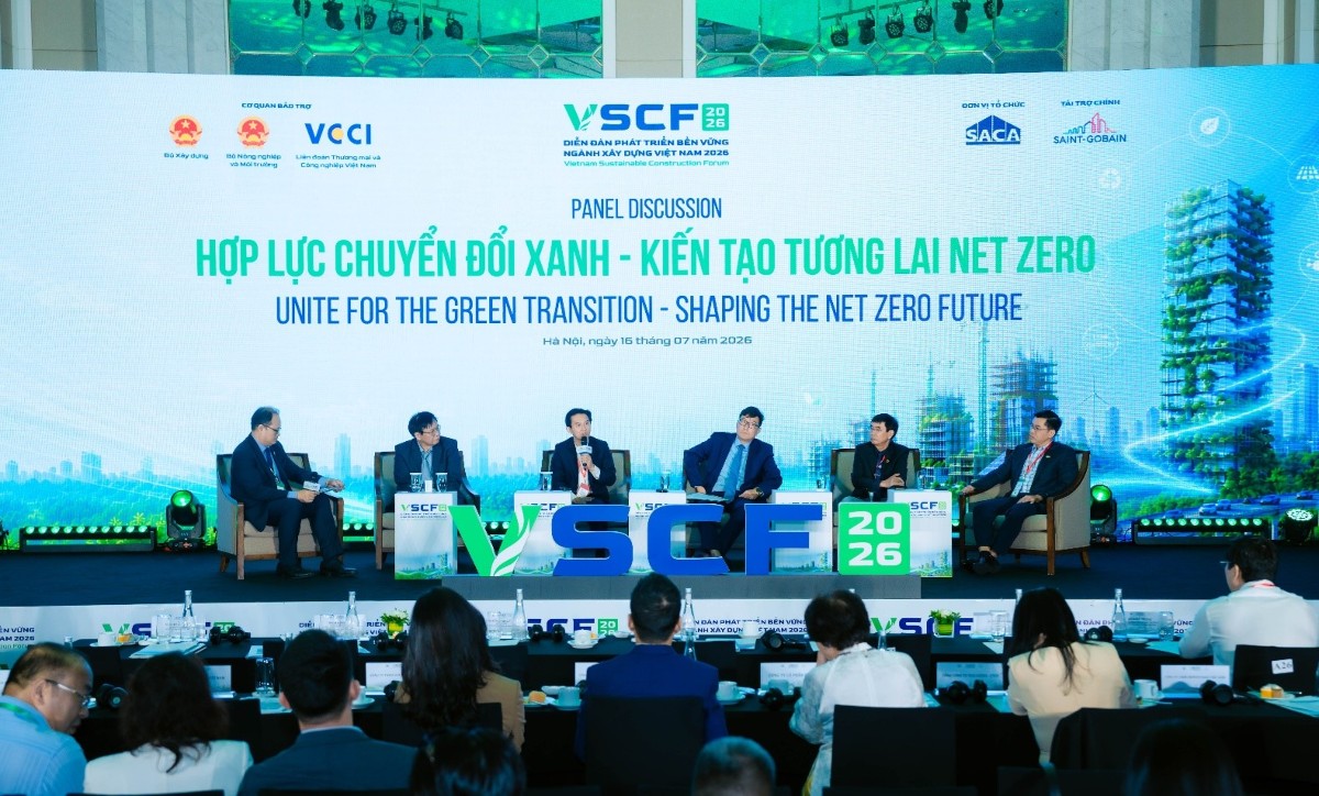 Saint-Gobain chia sẻ về cách hiện thực hóa chuỗi nhà máy Zero Carbon tại VSCF 2026.