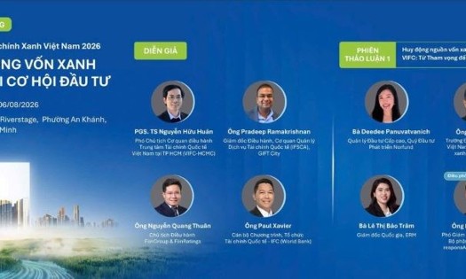 The Vietnam Green Finance Conference 2026 will bring together over 200 representatives from regulatory agencies, financial institutions, investors, international organizations, and the business community. (Source: The event's organizers)