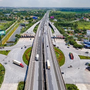 Cao tốc Cầu Giẽ - Ninh Bình. Ảnh: VOV.