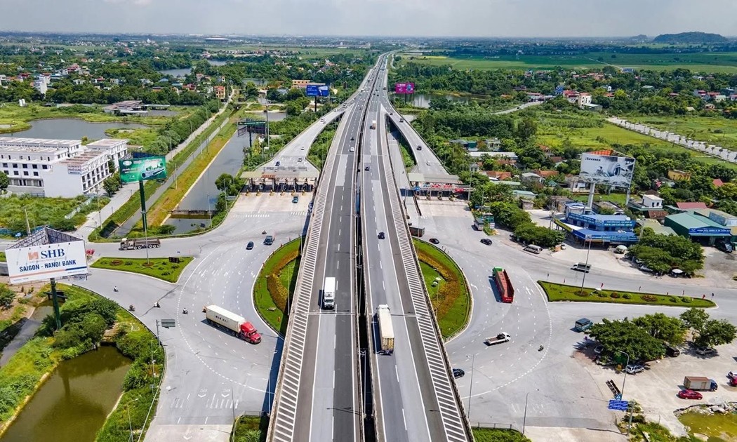 Cao tốc Cầu Giẽ - Ninh Bình. Ảnh: VOV.