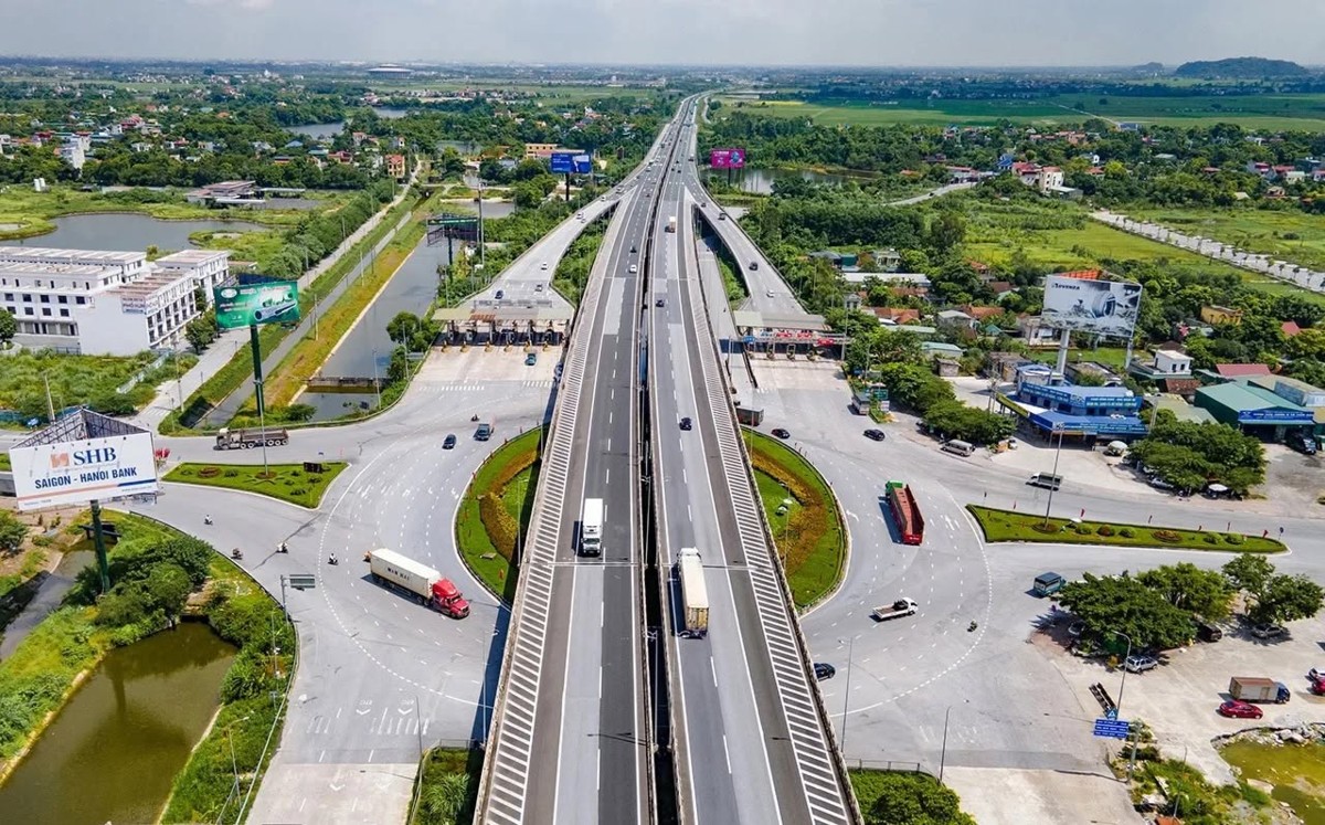 Cao tốc Cầu Giẽ - Ninh Bình. Ảnh: VOV.