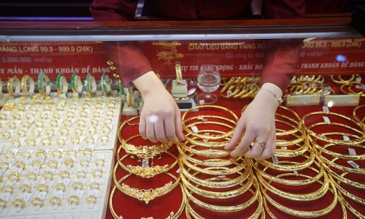 Giá vàng trong nước tăng phổ biến từ 500 nghìn – 1 triệu đồng/lượng. Nguồn ảnh: Bảo Tín Minh Châu