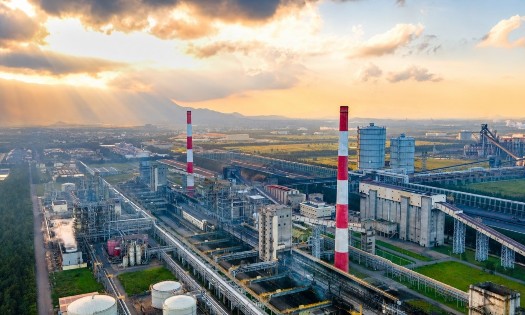 Vung Ang Economic Zone in Ha Tinh Province serves as the central driver of provincial growth. (Photo: Provincial People's Committee)