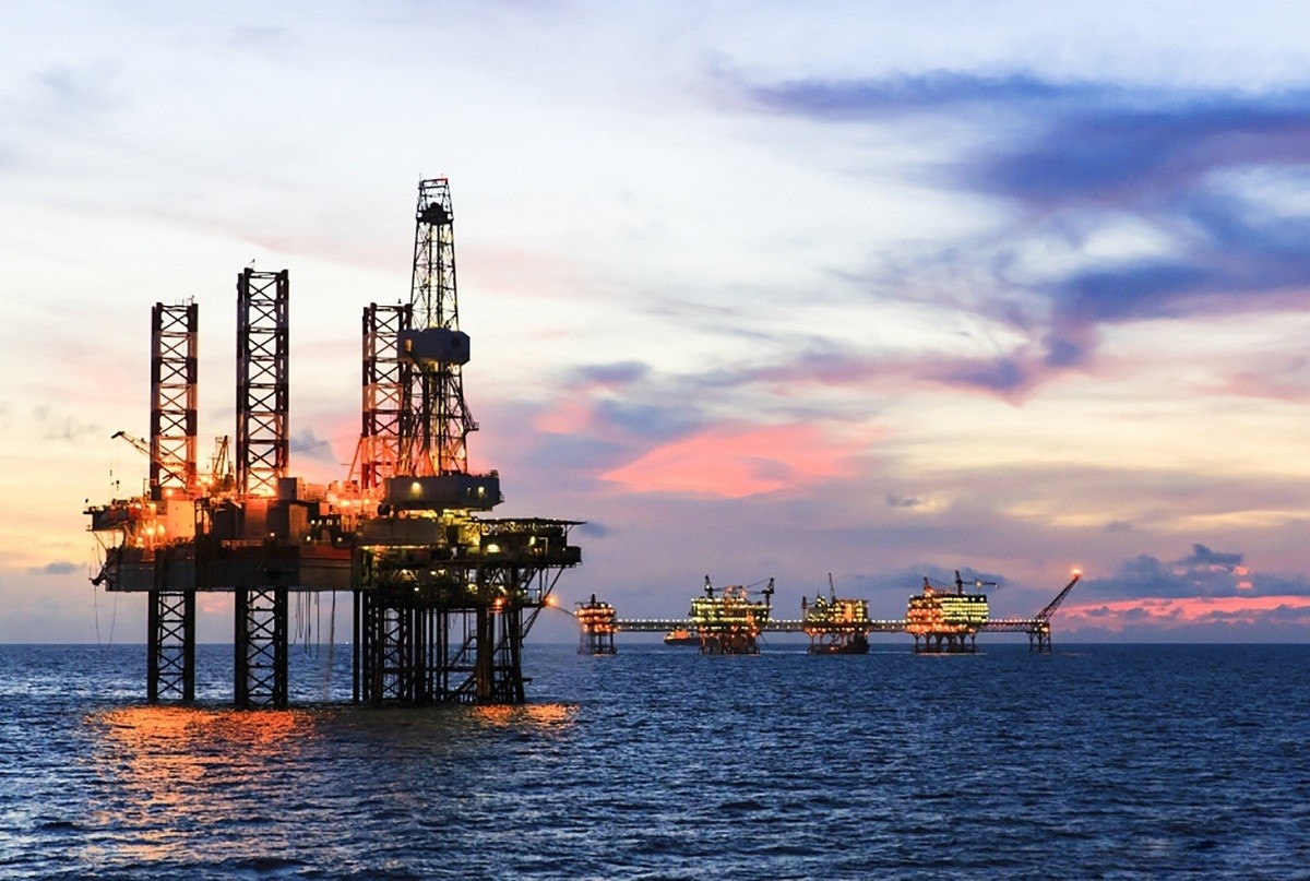 Khai thác dầu khí trên vùng mỏ Bạch Hổ. Ảnh:PetroTimes.