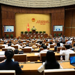 Quang cảnh Phiên họp. Nguồn ảnh: Cổng thông tin điện tử Quốc hội