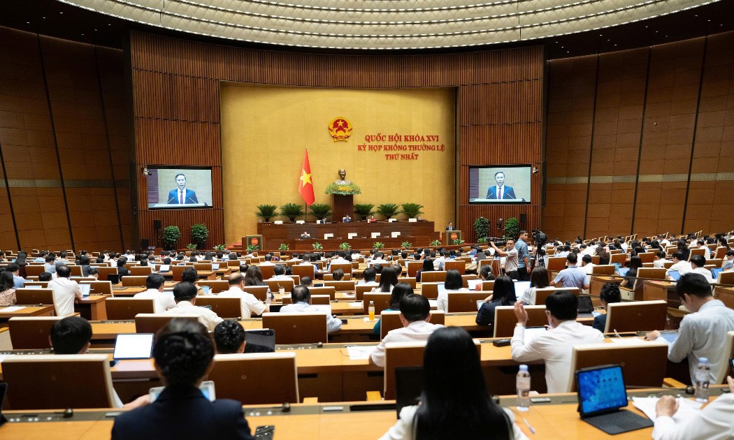 Quang cảnh Phiên họp. Nguồn ảnh: Cổng thông tin điện tử Quốc hội