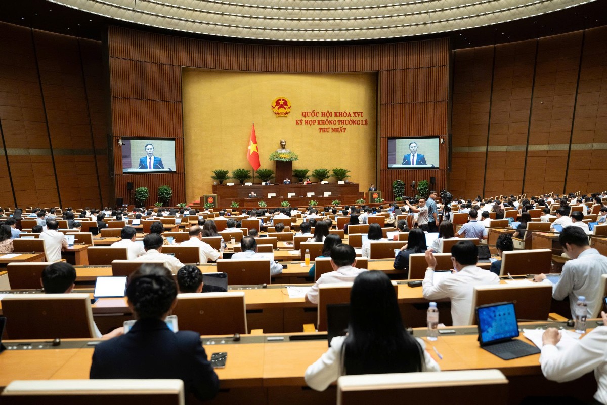 Quang cảnh Phiên họp. Nguồn ảnh: Cổng thông tin điện tử Quốc hội