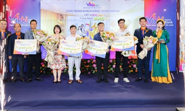 Vikki Digital Bank truyền cảm hứng tiết kiệm sinh lời, trúng lớn đến khách hàng