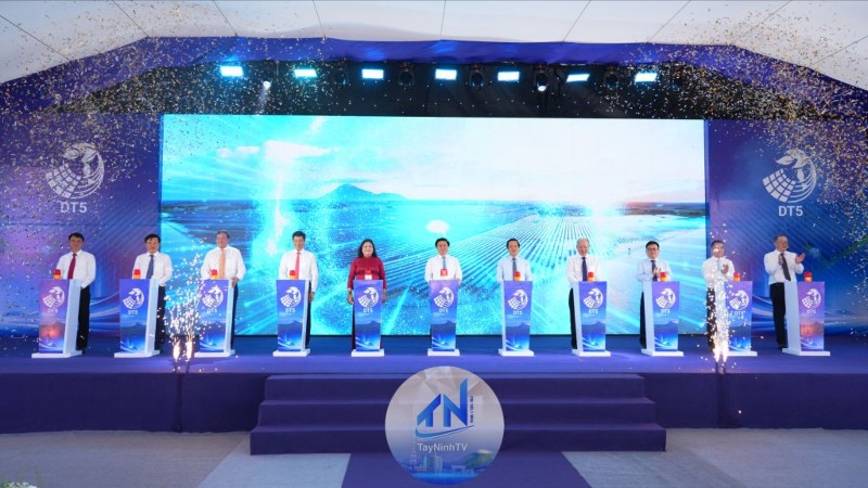 Construction begins on 450 MW solar power plant in Tay Ninh province
