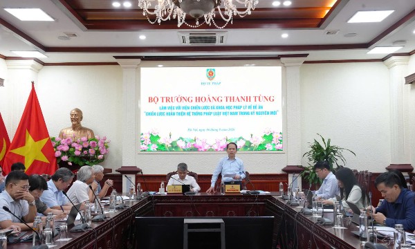 Xây dựng, hoàn thiện hệ thống pháp luật Việt Nam trong kỷ nguyên mới