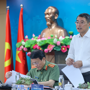 Thủ tướng Lê Minh Hưng phát biểu kết luận phiên họp. Ảnh: VGP.