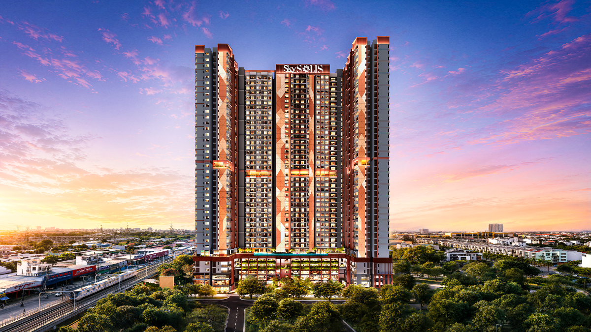 Dự án SkySOLIS tiên phong kiến tạo căn hộ “Healthy Home” tại phường Lái Thiêu, TP.HCM. ảnh dự án.