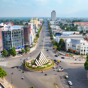 Trung tâm phát triển Tân Ninh - Long Hoa được kỳ vọng tạo động lực tăng trưởng và lan tỏa phát triển đô thị của Tây Ninh. Ảnh: Kiên Định