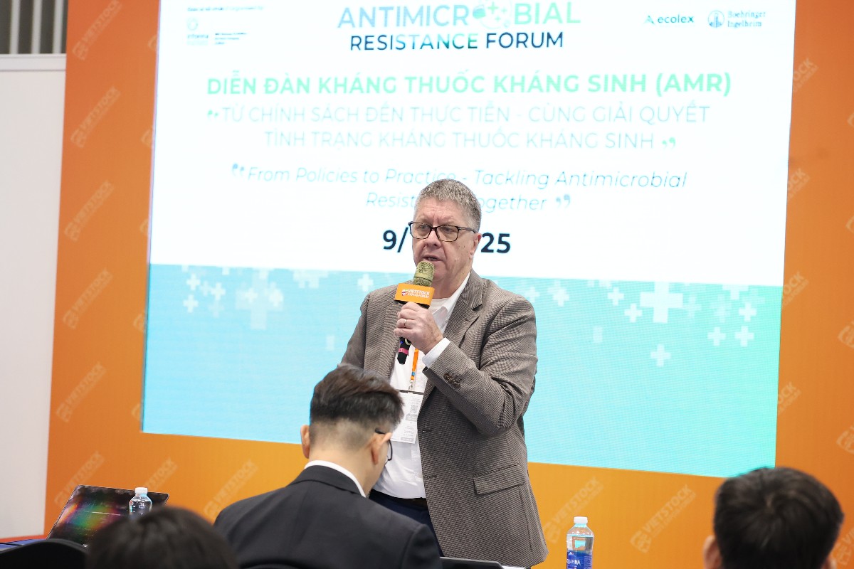 Hình ảnh Diễn đàn Kháng thuốc Kháng sinh tại Vietstock 2025.