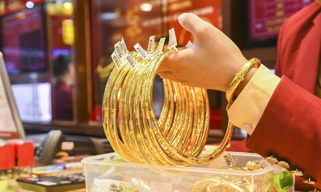 Giá vàng trong nước leo dốc sau chuỗi giảm sâu 4 tuần liên tiếp. Nguồn ảnh: Bảo Tín Minh Châu