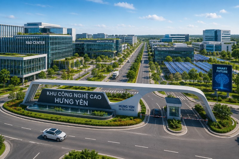Establishment of 496-ha hi-tech park in northern Hung Yen province approved
